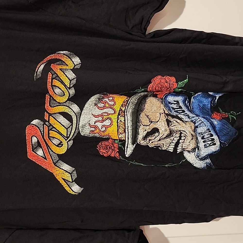 3X Poison: Rock and Roll graphic tshirt